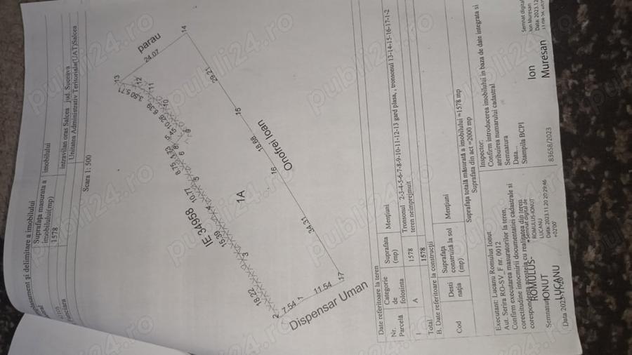 Teren de 150 mp, în Exterior Vest