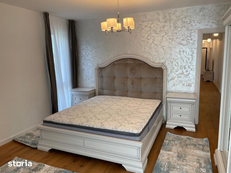 Apartament cu 4 camere, mobilat în Băneasa