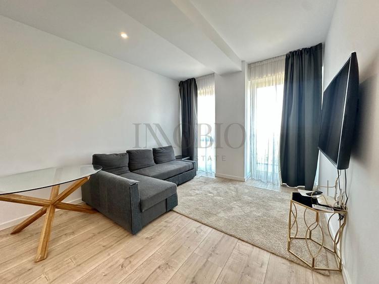 Apartament cu 2 camere, mobilat în Sisești