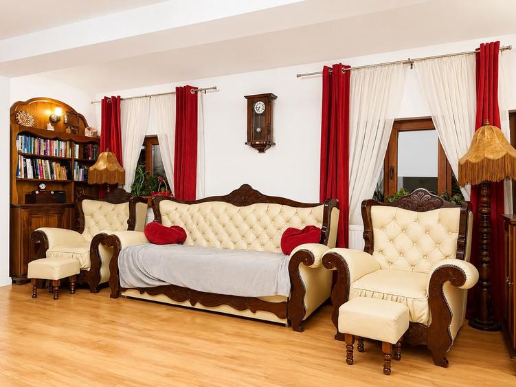 Casă individuală cu 5 camere cu Piscina în Bucureștii Noi