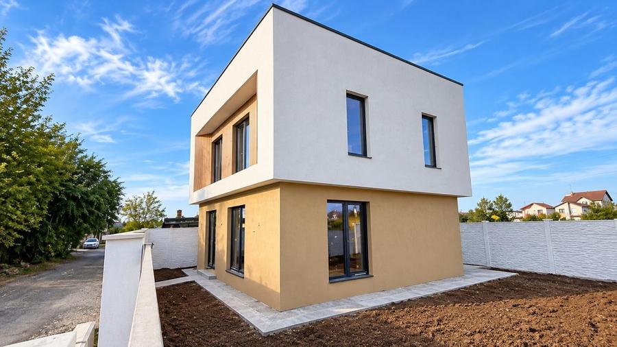 Casă cu 4 camere cu Teren 200 Mp în Exterior Est