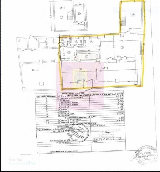 Spațiu comercial, de 206 mp, în Obor