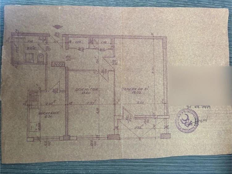 Apartament cu 2 camere decomandat în Obor