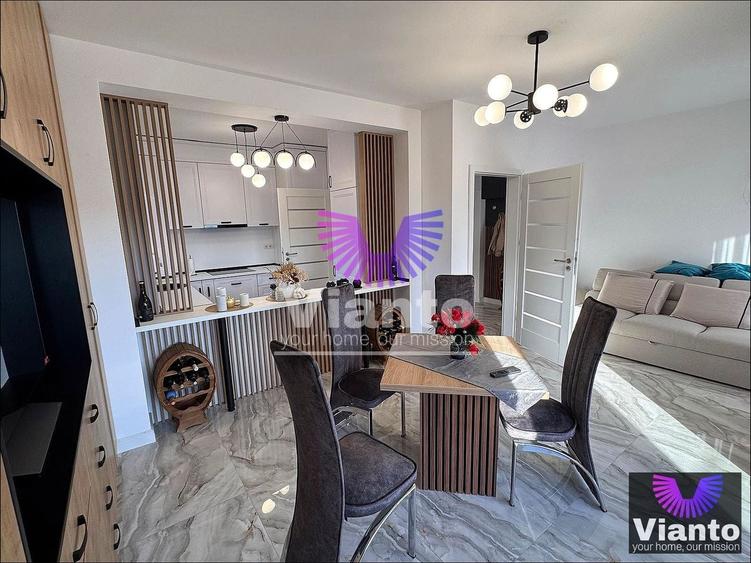 Apartament cu 2 camere, mobilat în Cristian