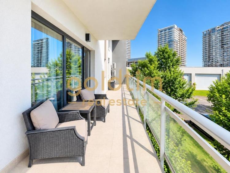 Apartament cu 3 camere semidecomandat, mobilat în Barbu Văcărescu