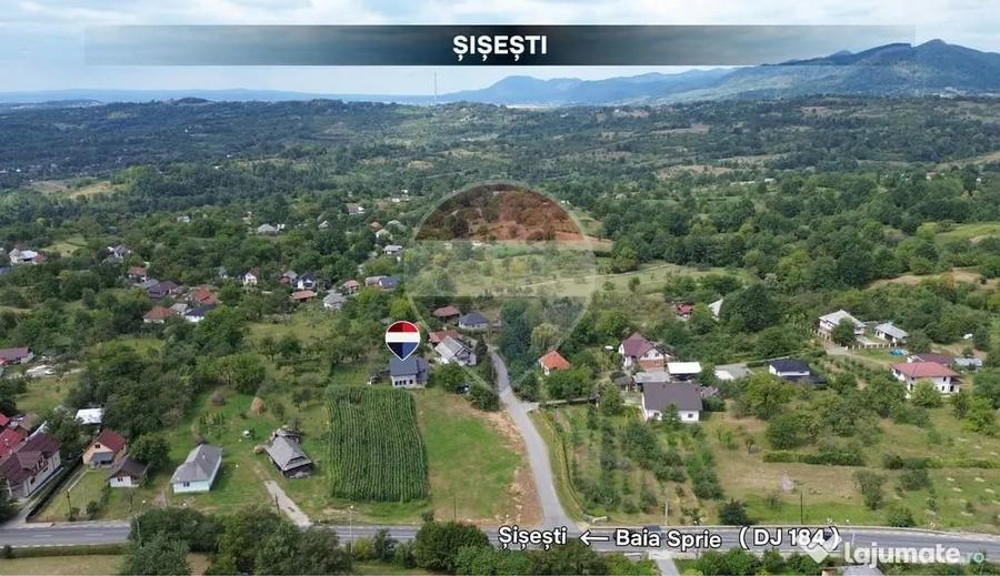 Casă cu 4 camere cu Teren 1000 Mp în Șișești