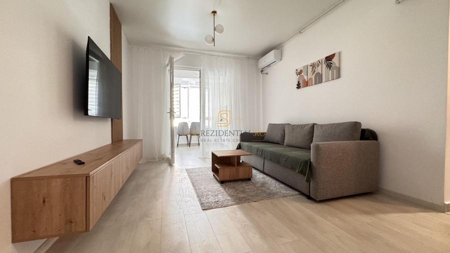 Apartament 2 camere mobilat si utilat, loc de parcare- 5 min de metrou - 1