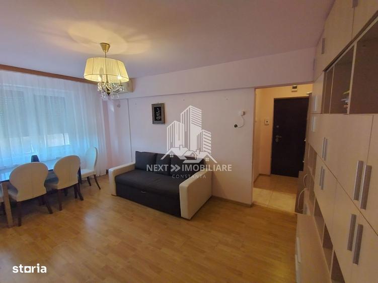 Apartament cu 2 camere semidecomandat, mobilat în Cazino