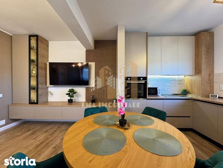 Apartament cu 2 camere decomandat, mobilat în Sânpetru
