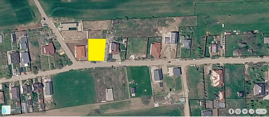 Teren Construcții intravilan de 937 mp, în Snagov