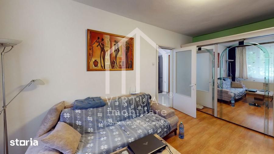 Apartament cu 2 camere, mobilat în Hipodrom 3