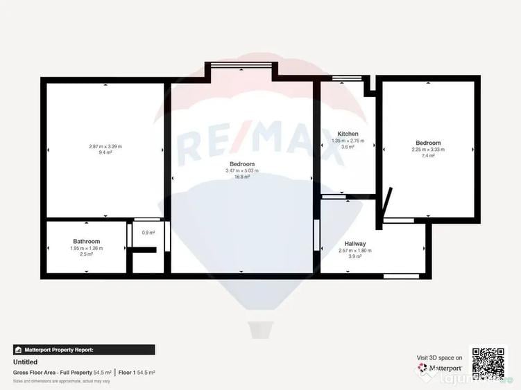 Apartament cu 3 camere semidecomandat în Electroprecizia