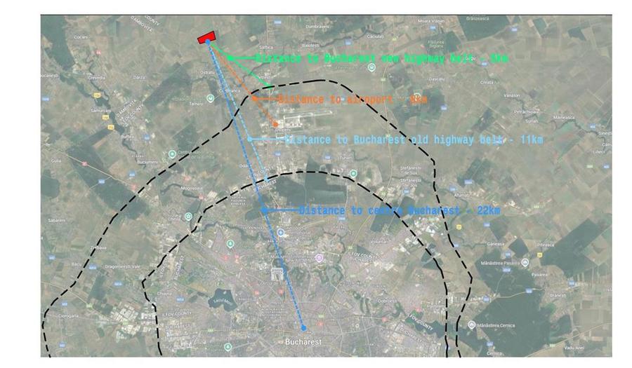 Teren Construcții intravilan de 454000 mp, în Corbeanca