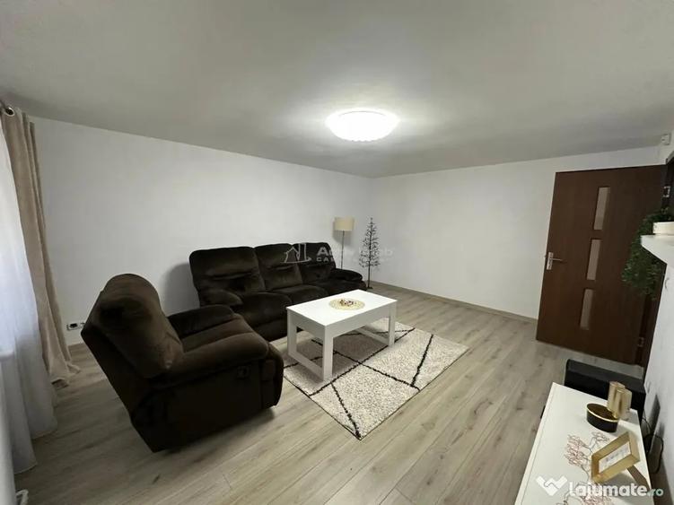Apartament cu 3 camere decomandat, mobilat în Central