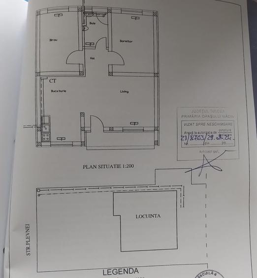 Teren de 535 mp, în Exterior Vest
