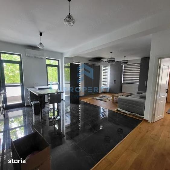 Apartament cu 2 camere semidecomandat, mobilat în Străulești