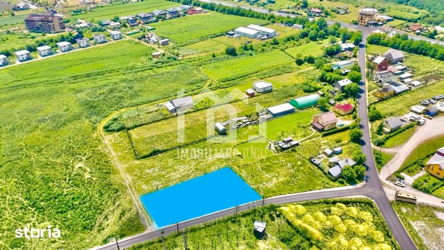 Teren de 925 mp, în Jucu