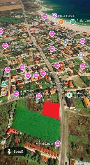 Vand teren in Vama Veche deschidere directa la DN39 - 5