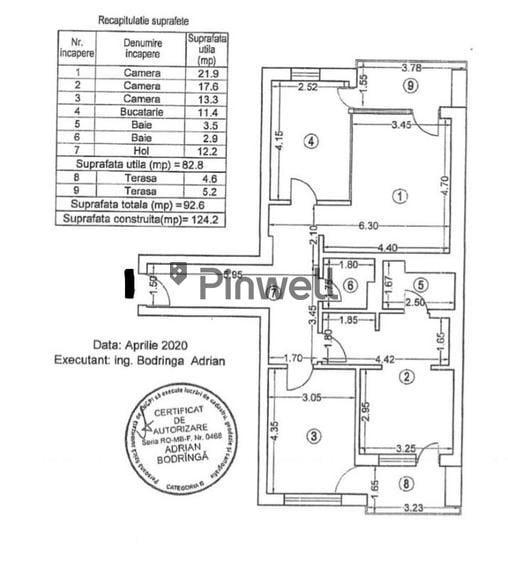 Apartament cu 3 camere decomandat, mobilat în Aviației