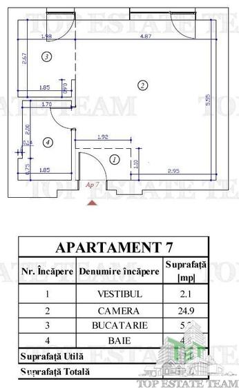 Studio in bloc nou de vanzare in Voluntari - 9