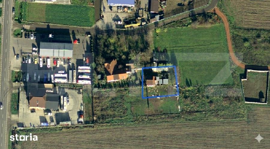 Casă cu 2 camere cu Teren 900 Mp în Lucian Blaga