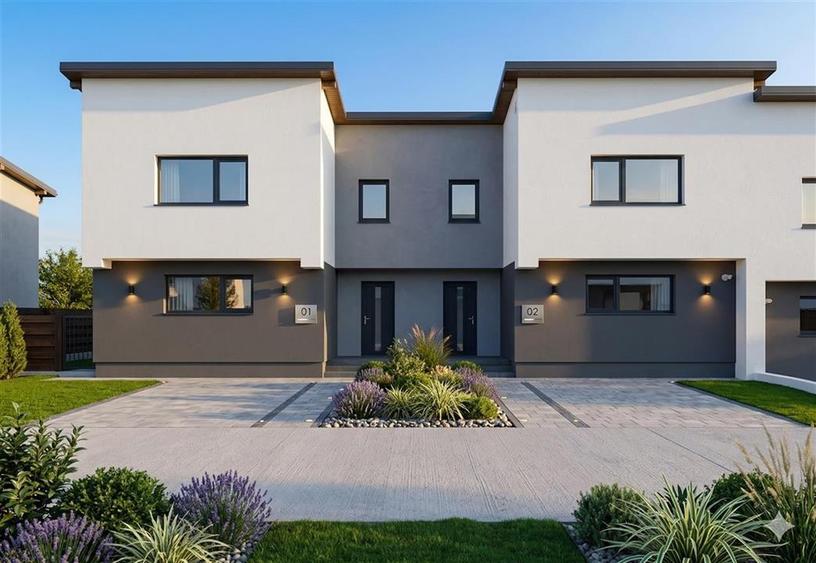 Casă individuală cu 5 camere cu Teren 200 Mp în Valea Lupului