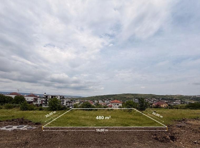 Teren de 480 mp, în Becaș