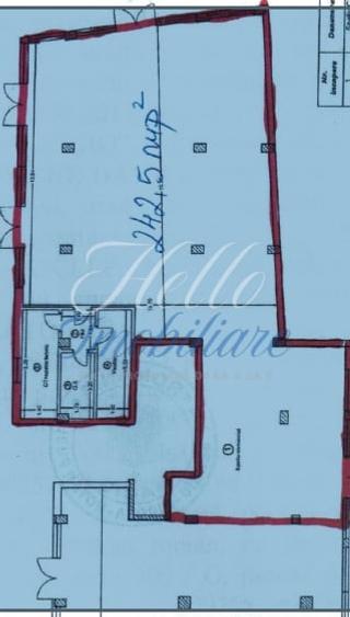 Spațiu comercial, de 242.5 mp, în Dâmbul Rotund