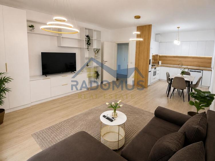 Apartament cu 2 camere decomandat, mobilat în Nord