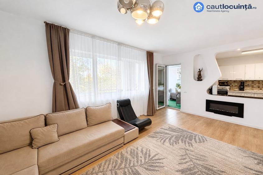Apartament cu 3 camere în Bucureștii Noi