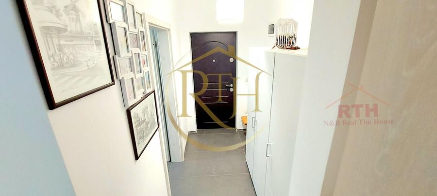 Apartament cu 2 camere semidecomandat, mobilat în Giroc