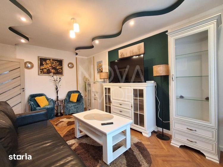 Apartament cu 3 camere, mobilat în Vasile Aaron