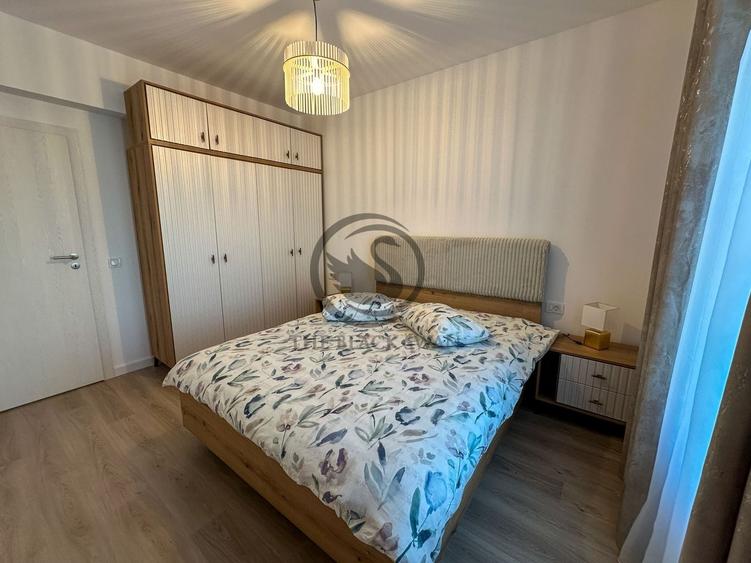 Apartament cu 2 camere semidecomandat, mobilat în Nord