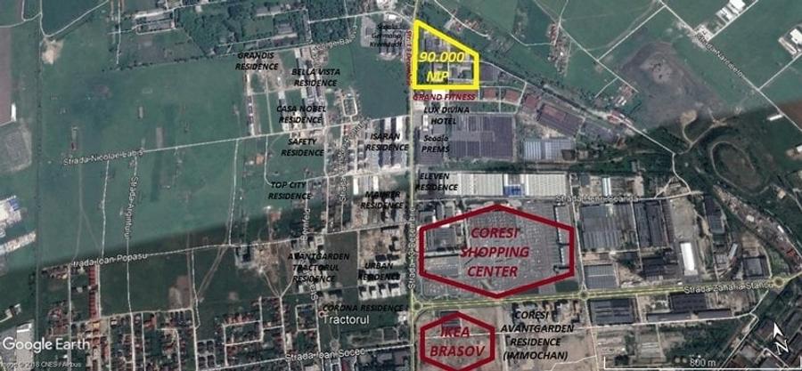 Teren Construcții intravilan de 90000 mp, în 13 Decembrie