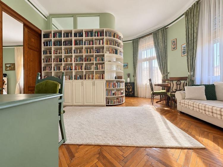 Apartament cu 3 camere circular, mobilat în Ultracentral