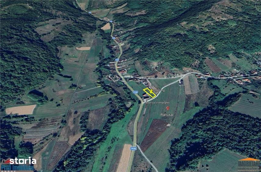 Teren de 1000 mp, în Moneasa