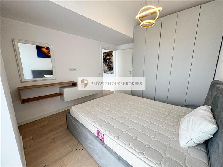 Apartament cu 2 camere semidecomandat, mobilat în Pipera