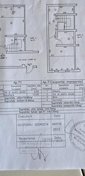 Garsonieră decomandată în Sărari
