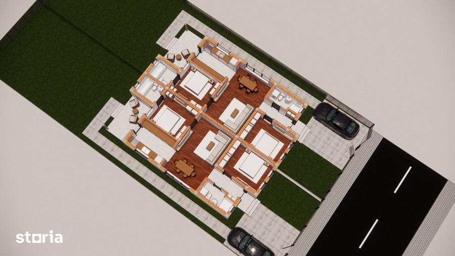 Duplex pe parter Zona Foarte Buna- Toate utilitatile - 141.000 Euro - 4