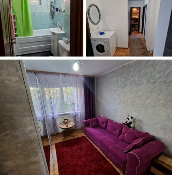 Apartament cu 3 camere semidecomandat în Central