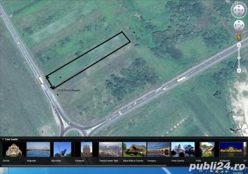 Teren de 4200 mp, în Central