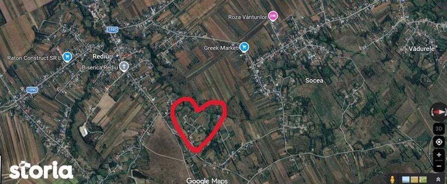Teren Intravilan com Rediu, Jud Neamt Strada Mereuteni - 1