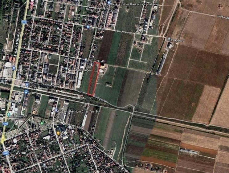 Teren Construcții intravilan de 12777 mp, în Girocului