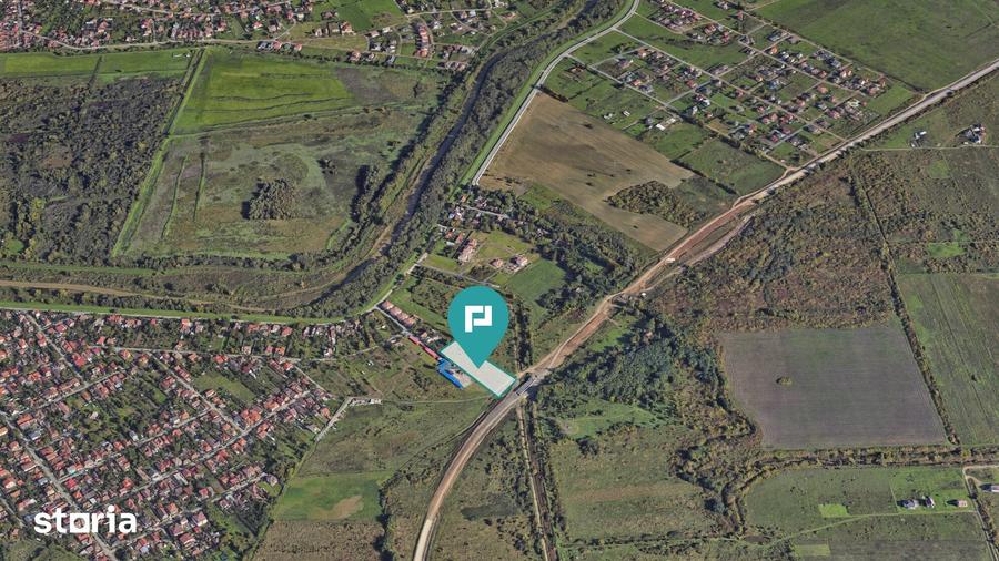 Teren de 6801 mp, în Plopi