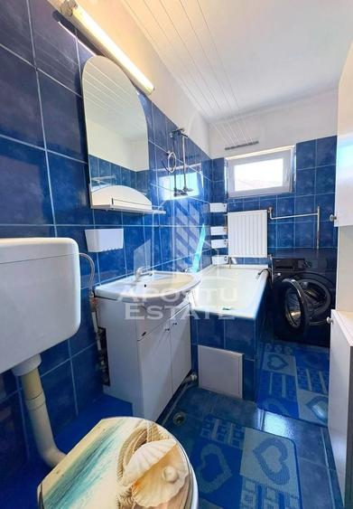 Apartament cu 2 camere semidecomandat, mobilat în Girocului