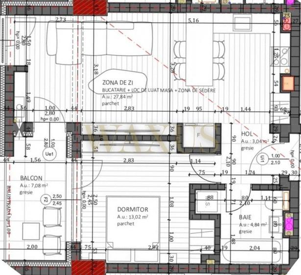 Apartament in Bloc Nou - 2 camere I 49MP I Parcare - Str. Avram Iancu - 4