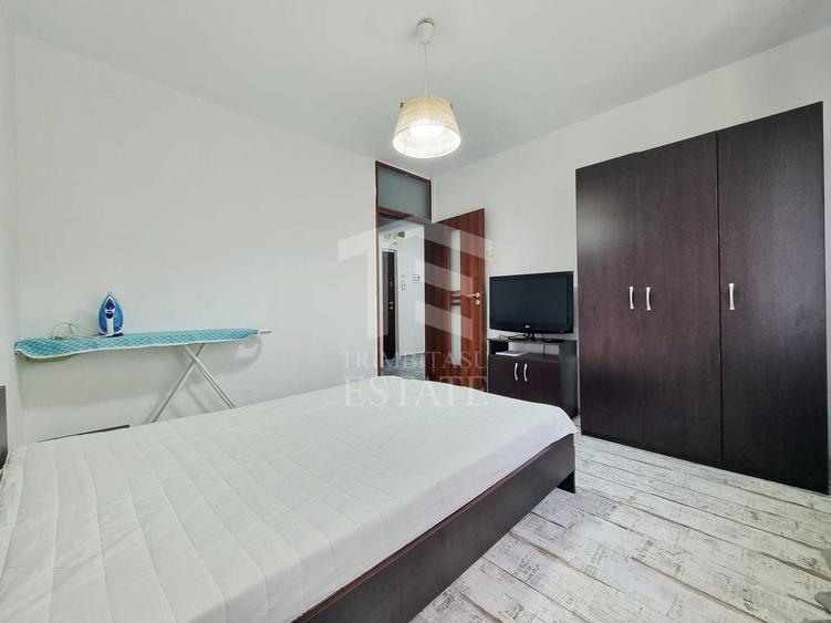Apartament cu 2 camere decomandat, mobilat în P-ța Gorjului