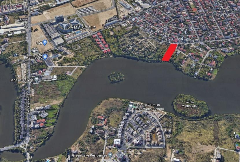 Teren 2041 mp deschidere lac Grivita 20 m - 5