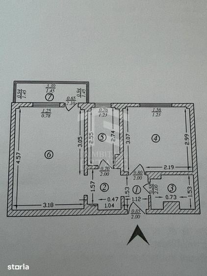 De vanzare Apartament 2 camere decomandat | Lacul Tei Teiul Doamne - 1