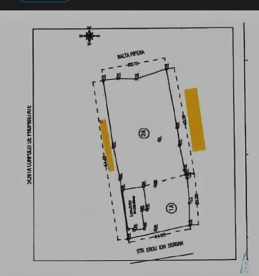 Teren 1.600 mp cu deschidere la Balta Pipera - Nord Bucure?ti - 1
